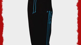 Adidas Womens 3/4 Pant 3 Stripe Sweatpant Ladies Godexa 3/4 Jogging Pant Black Sizes S M L