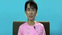 A message from Aung San Suu Kyi