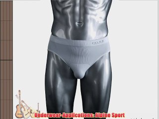 Falke Men's Running Briefs - White S