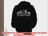 German Shorthaired Pointer Evolution of Man - Unisex Hoodie - Mens/Womens/Ladies Size 4X-Large