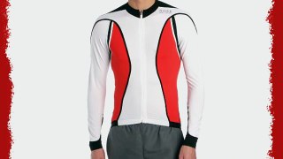 Gore Bike Wear Oxygen Full Zip Men's Tricot Top Long Sleeve - White M