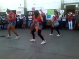 Chicas Bailando Colegio Santa Rita Septiembre 2014
