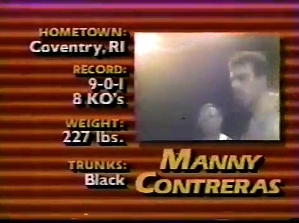 RIDDICK BOWE vs MANNY CONTRERAS