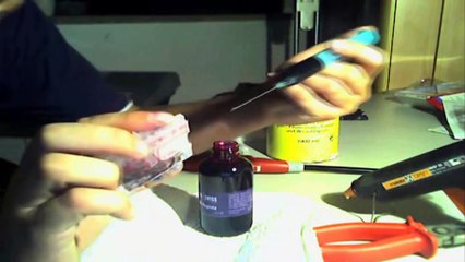 How to re - Fill up used Ink Cartridge Brother LC-980 / LC-1100 Inkjet