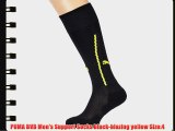 PUMA BVB Men's Support Socks black-blazing yellow Size:4