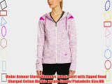Under Armour Storm Women's Sweat-Shirt with Zipped Hood Charged Cotton Marble purple Strobe/Pinkadelic