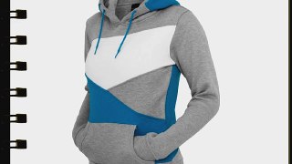 Urban Classics Women's TB347 Zig Zag Hoodie M Gry/Tur/Wh