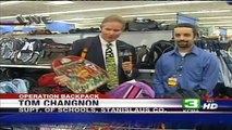 Walmart Makes Operation Backpack Donation to Stanislaus County School Superintendent 07_21_09