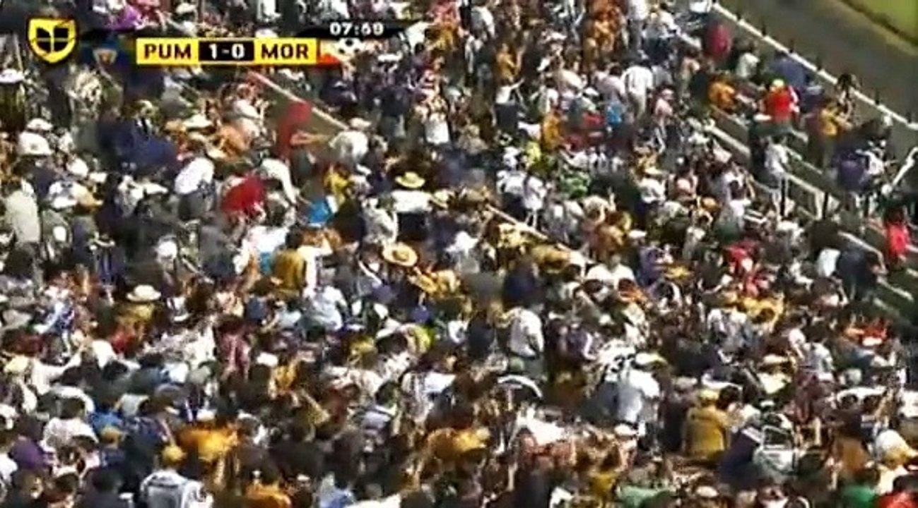 Pumas UNAM 3-0 Monarcas Morelia | Jornada 2 Clausura 2012