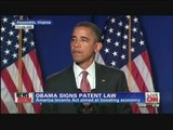 President Obama America Invents Act Alexandria Virginia (September 16, 2011)