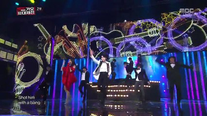 [K-POP] Tiffany(少女時代) & Key(SHINee) - Bang Bang (Gayo Daejun 20131231) (HD)