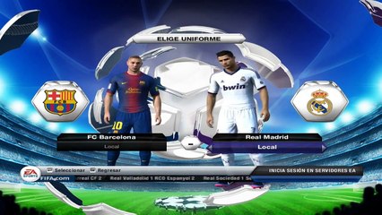 FIFA 13 | Final Copa del Rey~Barcelona vs Real Madrid