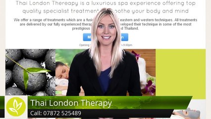Thai London Therapy Baker Street Superb 5 Star Review by Akin