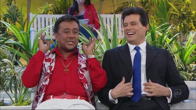 Paulinho Gogó 01 05 14 - A Praça é Nossa - Depilando o Saco com Celso Portiolli