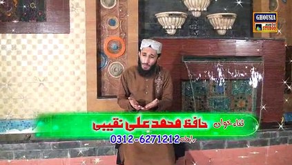 YA RASOOL ALLAH rifat aap ne payi by  Hafiz Muhammad Ali Naqibi