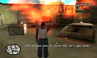 GTA San Andreas  Walkthrough  Mission№006   Nines and AK's