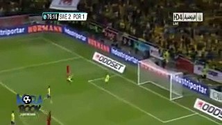 Cristiano ronaldo hat trick Goals Vs Sweden 2013