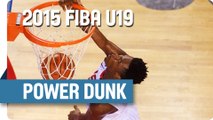 Harry Giles powerful dunk v Croatia - 2015 FIBA U19 World Championship
