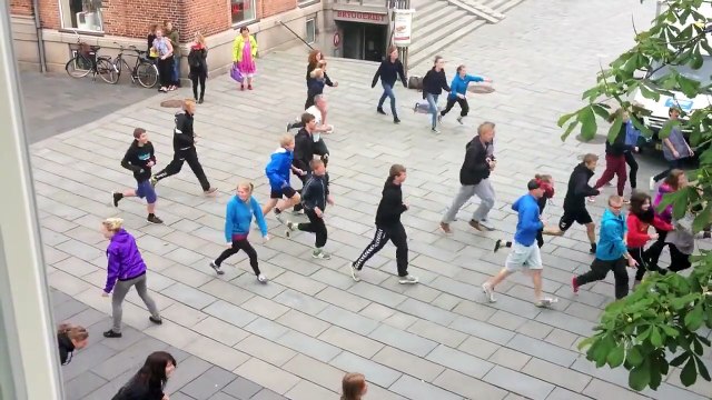 Flashmob - TSL 2012 - Herning Gågade