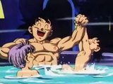 Gotenks vs Goku  ~  En la bañera !
