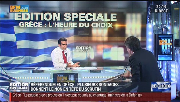 Édition Spéciale Grèce: Philippe Dessertine: Si la BCE coupe le robinet, les banques grecques seront immédiatement en faillite - 05/07