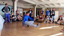 HOT SOUL JAM 2       bboy HOLY bboy CHEGRID VS bboy Онил bboy GNEV