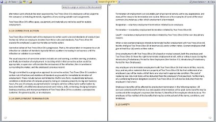 MS Word Using Word's document tools