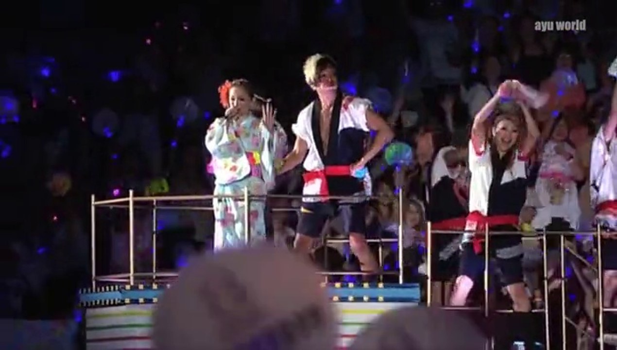 浜崎あゆみ // Sunrise 〜LOVE is ALL〜~glitter~BLUE BIRD~Greatful days (from a-nation 2012 stadium fes.)