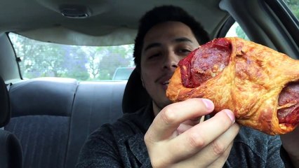 First Taste  NEW Starbucks S MORES Frappe + Pepperoni & Tomato Foldover!