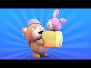 Looi the cat - a maracas playing Bunny, for kids