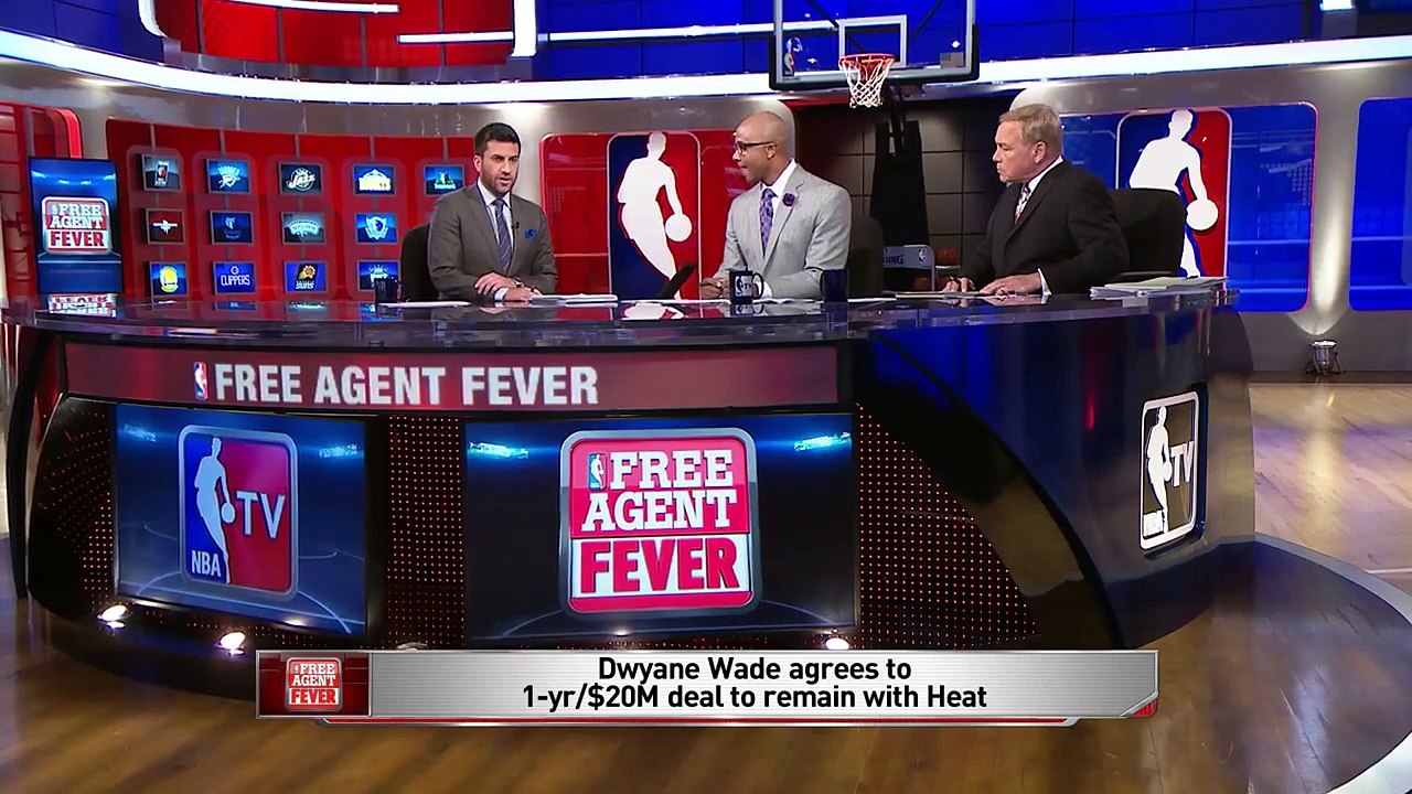 Dwyane Wade Signs 1-yr, $20 Million Deal With Miami Heat _ July 2, 2015 _ 2015 NBA Free Agency