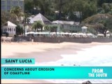 Santa Lucia: Coastline Erosion Threatens Caribbean Beaches