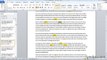 MS Word Finding and replacing text