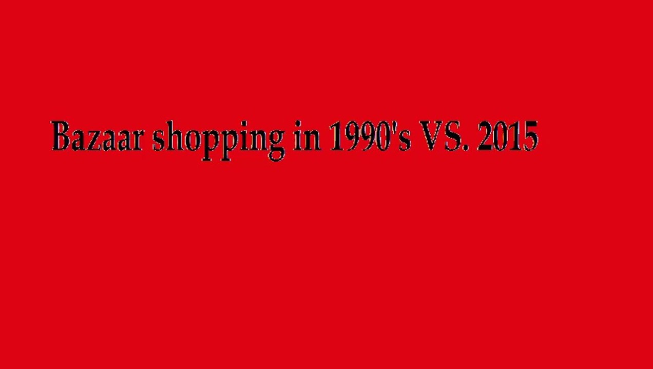 Brown Bazaar Shopping