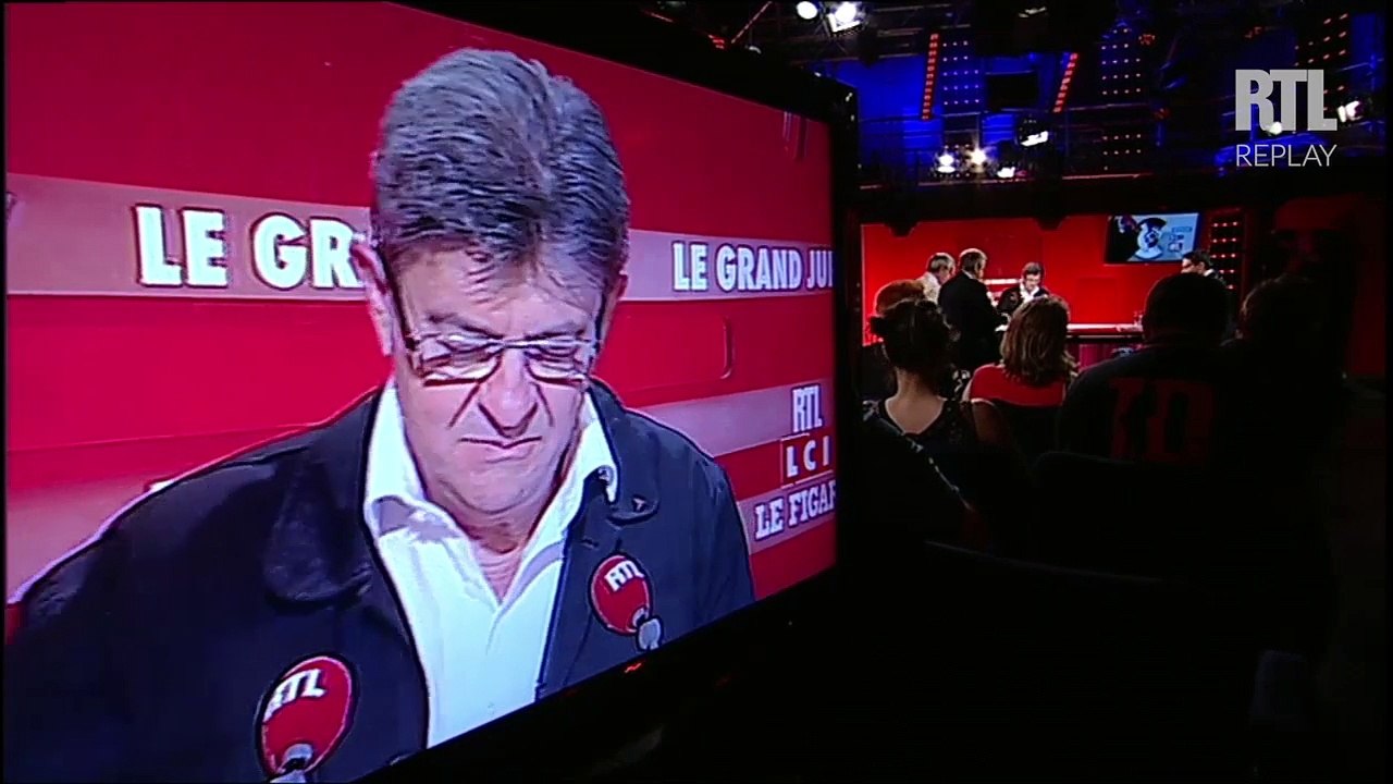 Jean-Luc Mélenchon, invité du "Grand Jury RTL / Le Figaro/ LCI"