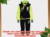24brands - girl?s sports suit / jogging suit / pants / jacket / hoody / college-look / 5 colors