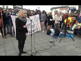 Manifestation for Swedish journalists