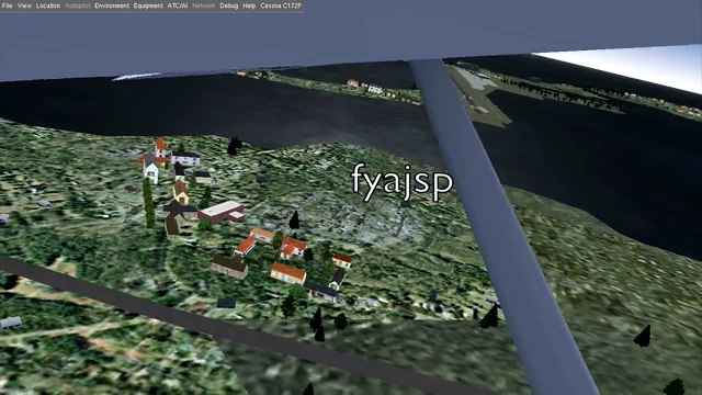 Flightgear: Cessna 172p Takeoff and Landing Tutorial