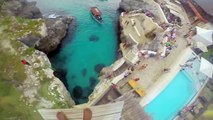Video Shows Extreme Cliff Diving At Rick's Cafe, Negril of Jamaicans Who Plunge 100ft into sea