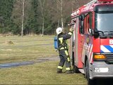 Oefening Brandweer en Politie Flevoland