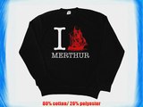 21 Century Clothing Ship Merthur Unisex Sweatshirt - Black - Large (44-46 inches)