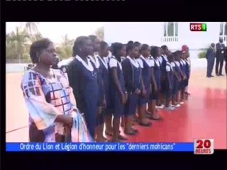 Ordre du lion et légion d'honneur pour les "derniers mohicans"