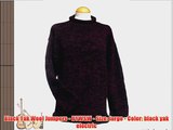 Black Yak Wool Jumpers - BYWSW - Size: large - Color: black yak electric
