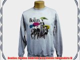 Beatles: Beatles Umbrella Grey Classic Sweatshirts M