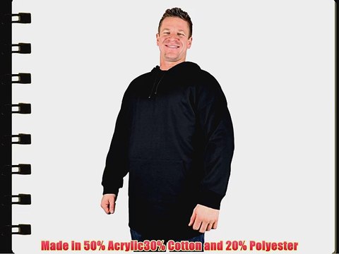 Big Mens Black Big Tee Shirt Pullover Hoodie Size XL to 8XL Size : 3XL