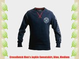 CrossHatch Men's Jaykie Sweatshirt Blue Medium