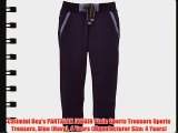 Catimini Boy's PANTALON JOGGIN Plain Sports Trousers Sports Trousers Blue (Navy) 4 Years (Manufacturer