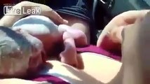 Woman Gives Birth in Car en route to Hospital