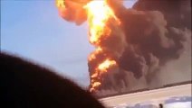 Spectacular Explosion Caught On Camera: Train Derailment Near Casselton, North Dakota