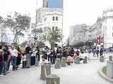 La nueva cara de la Plaza San Martín (Lima - Perú) durante la Gran Semana de Lima